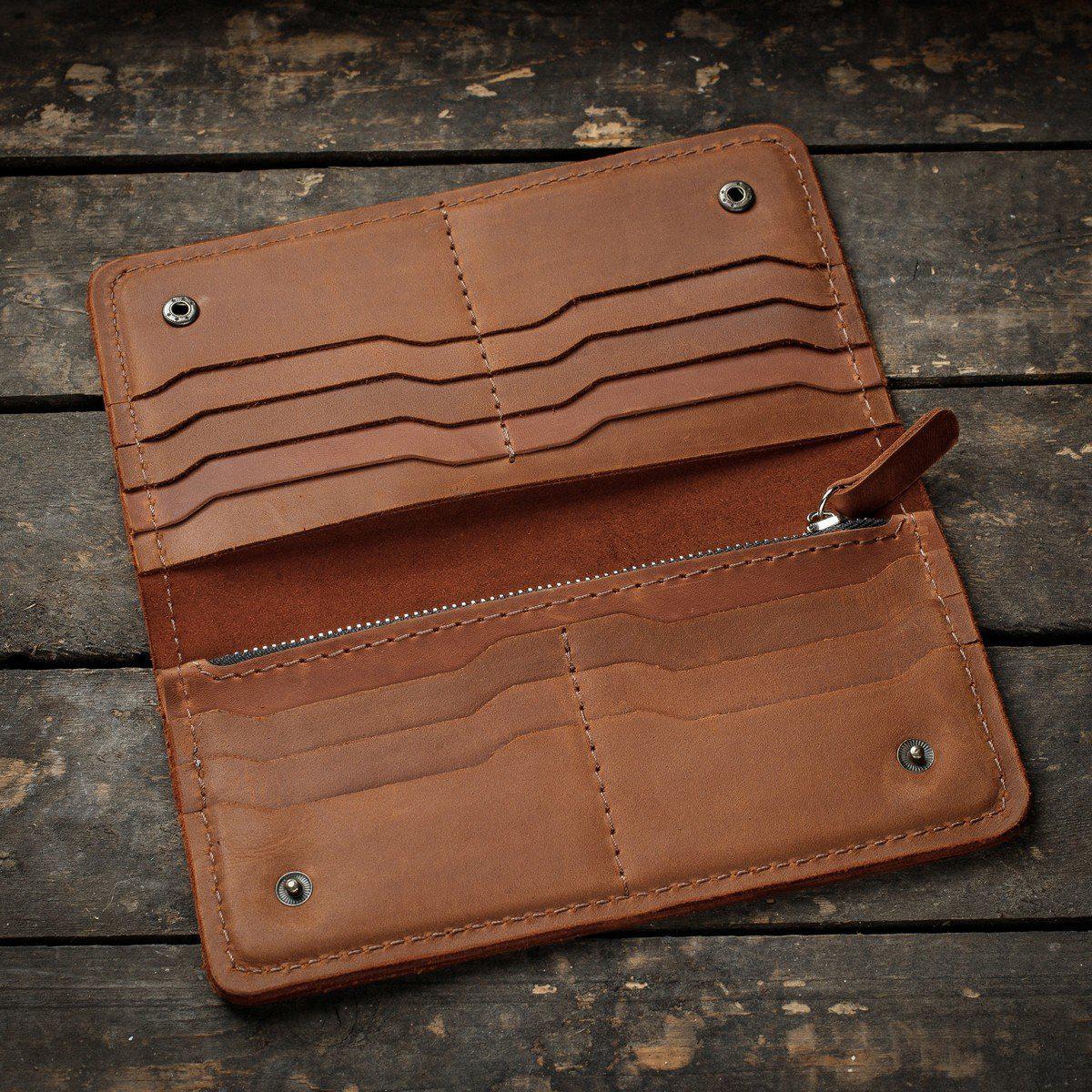 Чоловічі шкіряні гаманці портмоне з гравіюванням вашого тату – Gravyar